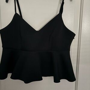 Lucy Paris Black Camisole Top